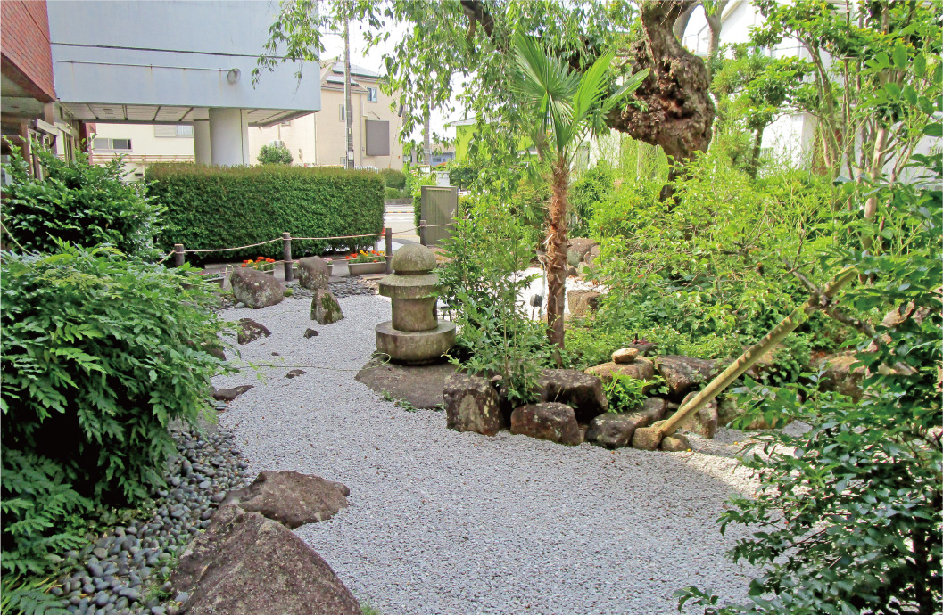若竹園 庭