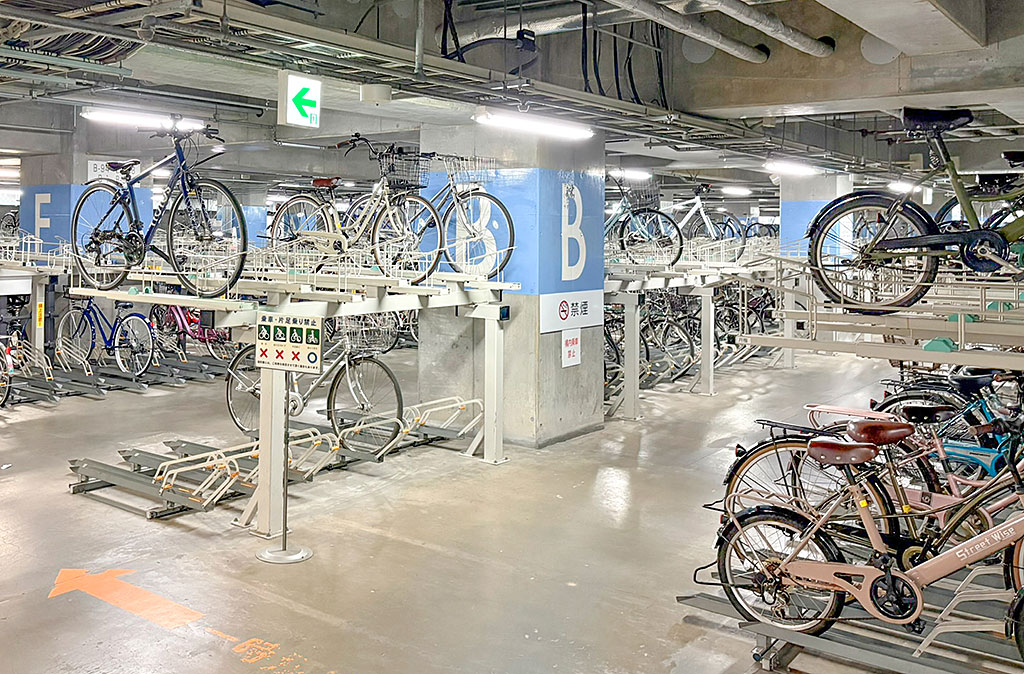 オダサガ北口自転車駐車場